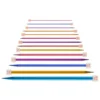 35cm Multi-Size Colorful Aluminum Crochet Sweater Needle Crochet Hook Knitting Needles for Sweater DIY Handcraft