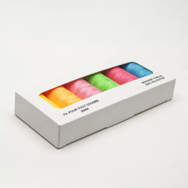 Wholesale Computerized High Tenacity Dyed Polyester Thread for Set Sewing