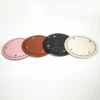 Leather Base Round Knitting Crochet Bag Bottom  DIY Handbag Shoulder Bags Purse