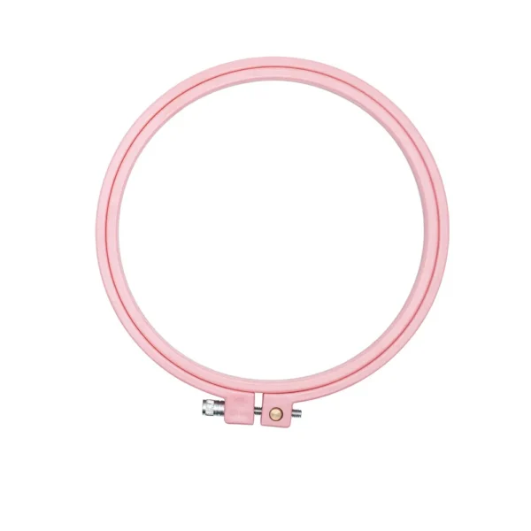 H34fbd43bcdd648b2afb9ef9e0859e919Y Colorful ABS Plastic Embroidery Hoops Embroidery Frame Cross Stitch Hoop