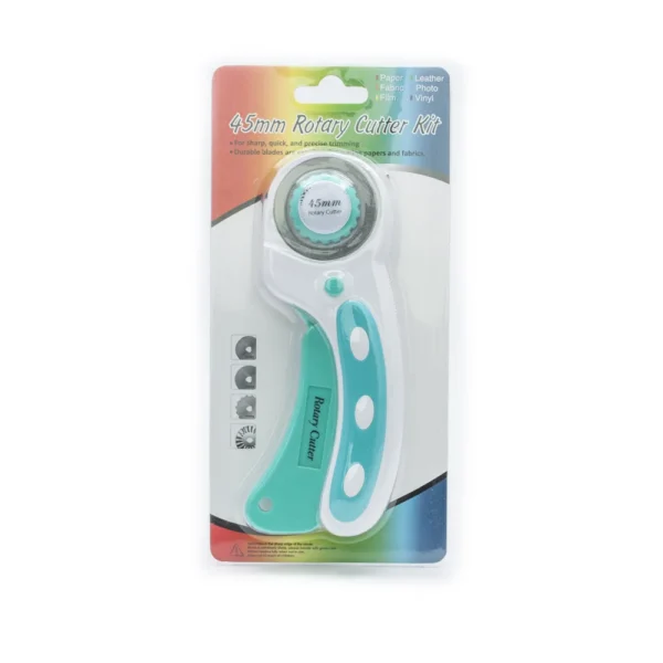 Essential Rotary Fabric Cutting Tool: Safe, Sharp Blades for All Fabric Types & Crafts