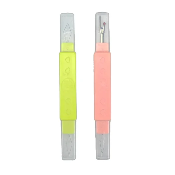 Double Head Multifunctional Seam Rippers Stitching Remover and Threader for Hand Sewing Household Manual Sewing Tools