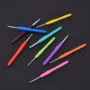 H54d26ab4682e45eeb7be2f05bd856d7cY-1 Wholesale Aluminum 14 Sizes Crochet Hooks 2-10mm Knitting Needles Yarn Crochet Needles Hand Knitting Accessories