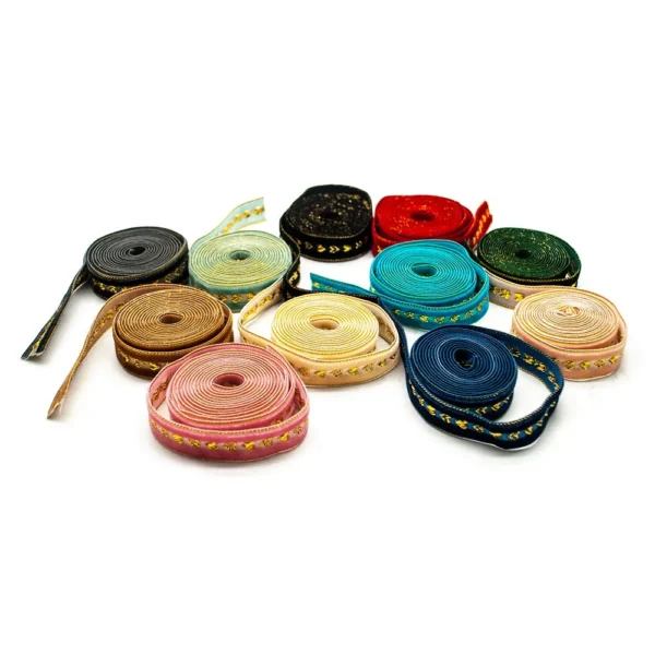 Polyester Jacquard Net Tape Webbing for Bag Strap Custom Celebrate Wrist Belt Ribbon