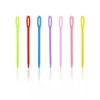 Colorful Plastic Sewing Accessory Knitting Needles for Hand Knitting with PP Bags