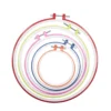 Plastic Embroidery Hoop Frame Round Circle Cross Stitch Hoop Art&Craft Hand Sewing