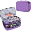 H5da1c4561de344dc81b06960d9974f1fz Kit de costura portátil de doble capa con logotipo personalizado para viajes, incluye caja, hilo y accesorios de costura. Organizador.