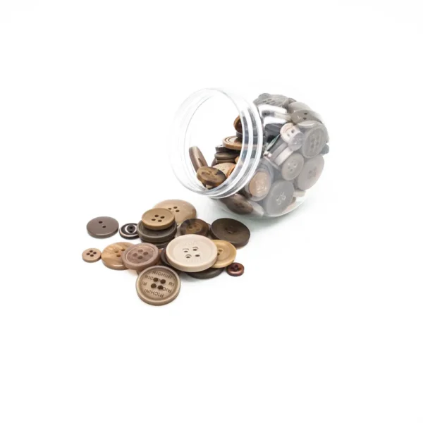 Botones de plástico ecológicos de buena calidad con 4 agujeros, redondos, para manualidades, camisas y ropa.