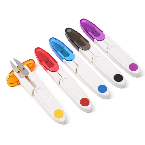 DIY Tool Sewing Accessories Portable Embroidery Scissors Stainless Steel 7.5 Inch Fish Line Cutter Yarn Thread Cutter
