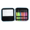 LED Crochet Hook Plastic Simple Sewing Kit with 9 Models Optional Light Knitting Needles