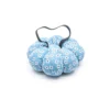 Pumpkin Shape Fabric Pin Cushion Wrist Pin Holder for Sewing