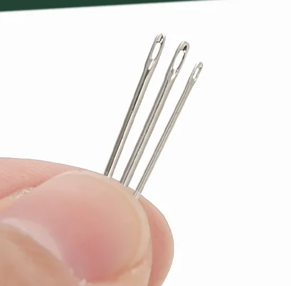 H72e453de6d1945a9bc960fa5a30cacdfx Small Eye Stainless Steel Needles Knitting Needles Hand Sewing Needles for Sewing Repair
