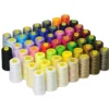 H73354902179543f19ab00813bd37ac51e-1 40/2 100% Polyester Sewing Thread with High Strength 65 Colors Dyed Spun Yarn for Garments