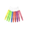 LED Crochet Hook Plastic Simple Sewing Kit with 9 Models Optional Light Knitting Needles