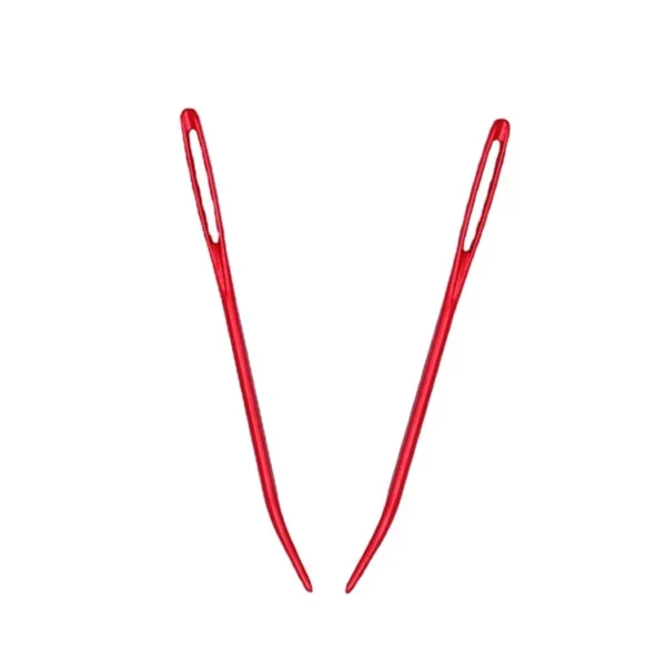 Gold Tail Thick Head Embroidery Needle for Sewing Leather Goods Big Eye Blunt Hand Sewing Accessory