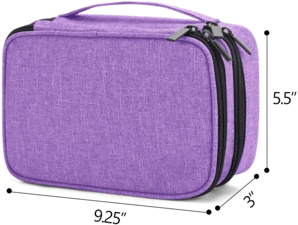 H8082540bb2bf4be5b445416a0ee51abeq Kit de costura portátil de doble capa con logotipo personalizado para viajes, incluye caja, hilo y accesorios de costura. Organizador.