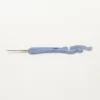 Customize Head Ergonomic Crochet Hook Aluminum Needle With Plastic Handle Knitting Hooks