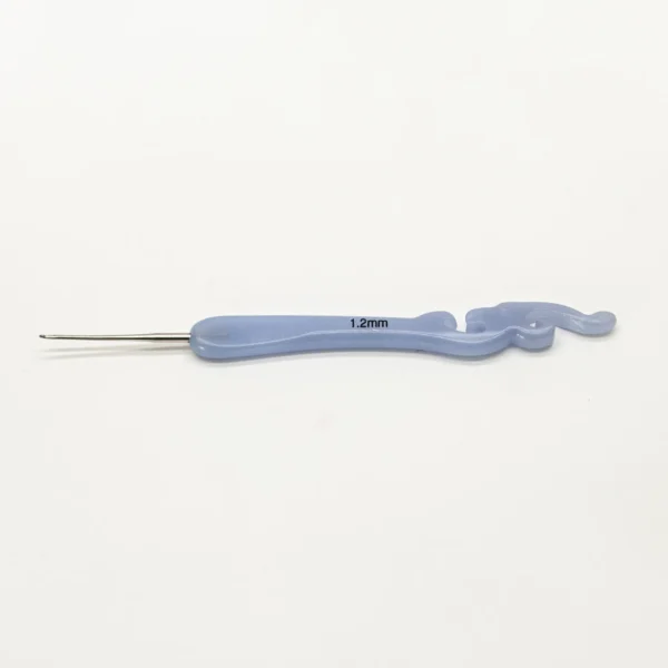 Customize Head Ergonomic Crochet Hook Aluminum Needle With Plastic Handle Knitting Hooks