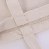Wholesale Handle Canvas Bag 100% Cotton Shopping White Canvas Tote Bag With Pocket