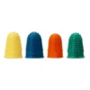 DIY Hand Sewing Tools Rubber Non-slip Thimble Color Finger protection Cover