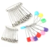 High Quality Multi-Purpose Stainless Steel Safety Pin Baby Bun Head Pin Color Coded Sewing Accessory