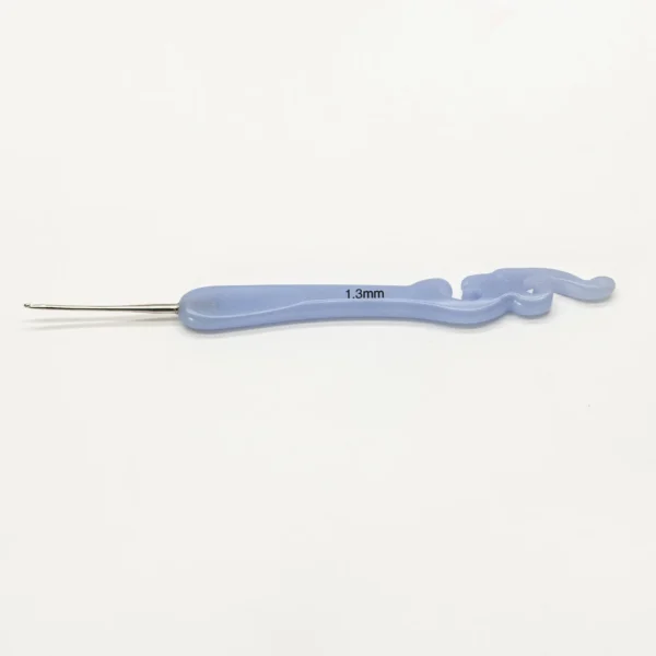 Customize Head Ergonomic Crochet Hook Aluminum Needle With Plastic Handle Knitting Hooks