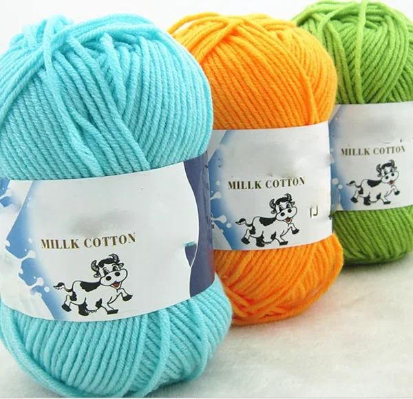 HTB1elRwKFXXXXaPXVXX760XFXXXW Milk Cotton Knitting Yarn