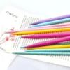 Wholesale Candy Color 1mm Thickness 25cm Long Simple DIY Crochet Hooks Knitting Needles Set Weave Craft Plastic Point