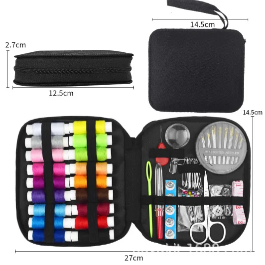 200pcs Household Colorful Sewing Thread Set Hand Sewing Kit for Clothing