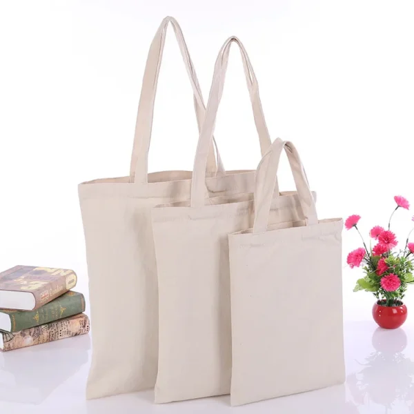Haf71faa9ca6e4e0d88208087153d37abO Wholesale Handle Canvas Bag 100% Cotton Shopping White Canvas Tote Bag With Pocket