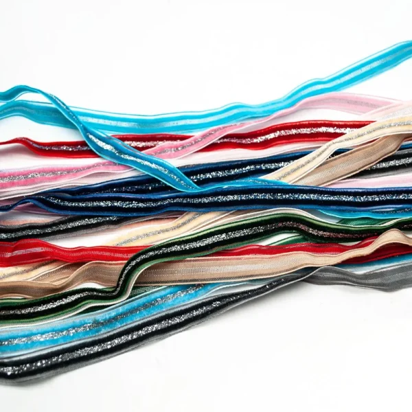 Hafce80b6e37c47e8924289908e4ee1b9p Polyester Jacquard Net Tape Webbing for Bag Strap Custom Celebrate Wrist Belt Ribbon