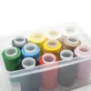 Fashion Square Eco-Friendly Sewing Box Portable Multi-functional Needle Thread Set Tools Household