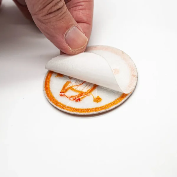 Wholesale Adhesive Embroidery Stickers Embossed Letters Unique Design Custom PVC Soft Rubber Patches