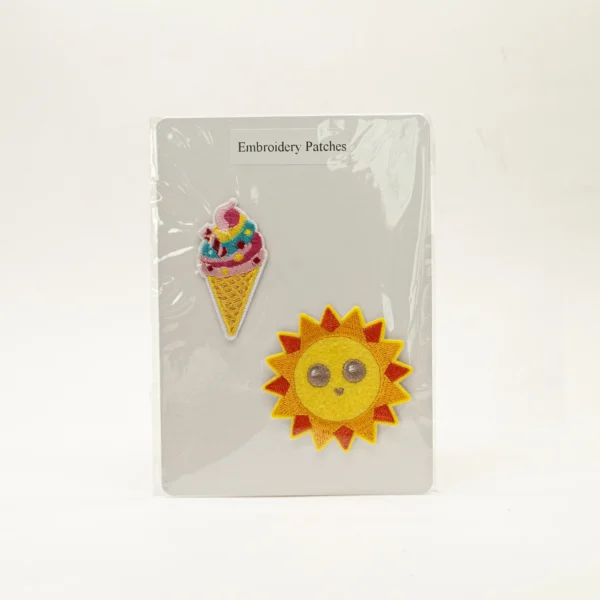 Factory Supplies Embroidered Small Animal Patch for Children's Clothing Handmade Felt Sequins Iron-On