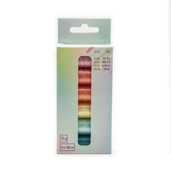 Wholesale Computerized High Tenacity Dyed Polyester Thread for Set Sewing