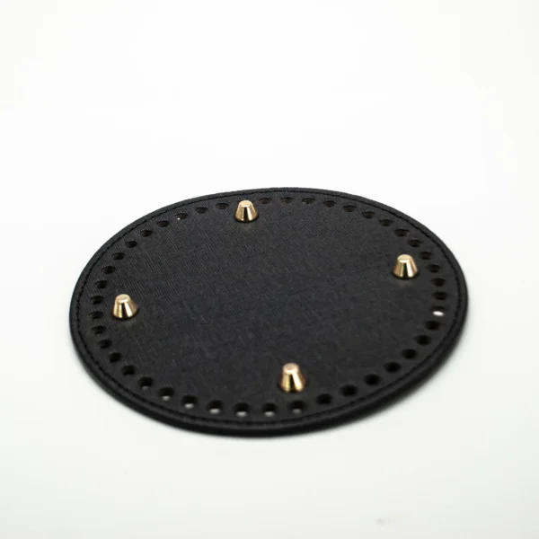 Leather Base Round Knitting Crochet Bag Bottom  DIY Handbag Shoulder Bags Purse