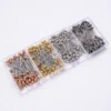 Good Quality 100 Pcs/box Head Dressmaking Pins Needles Colorful Straight Bulk Pearl Pin