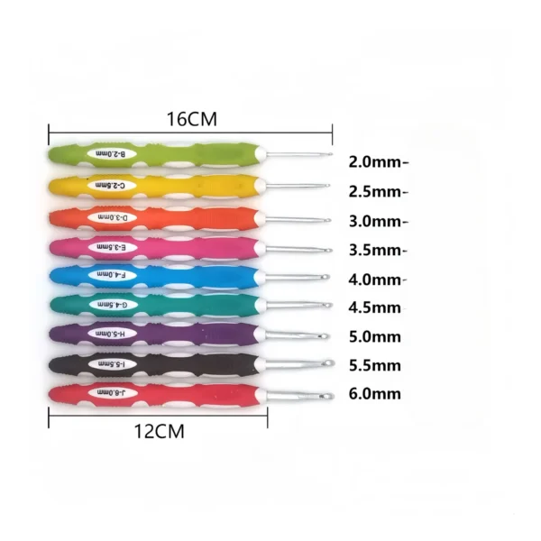 Aluminum Knitting Crochet Hooks Needles