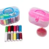 Fashion Square Eco-Friendly Sewing Box Portable Multi-functional Needle Thread Set Tools Household