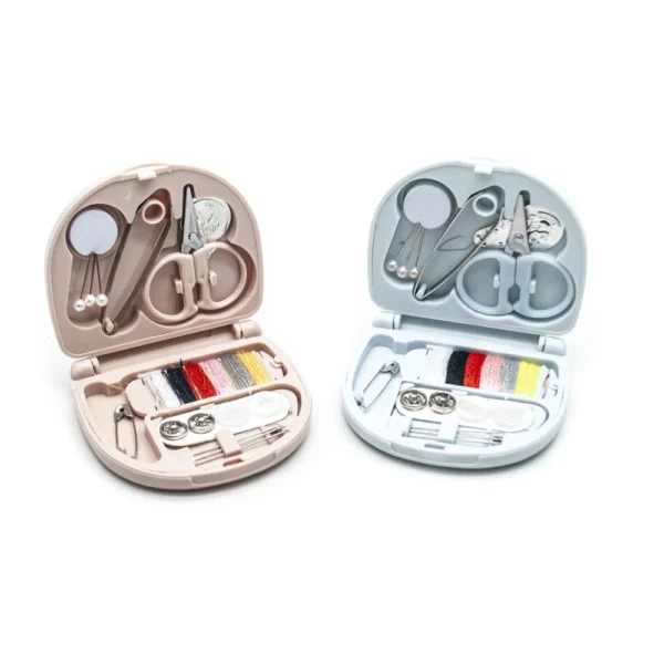 Home Needle and Thread Storage Box Mini Portable Sewing Kit Set for Travel