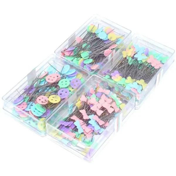 Hef1c31478d22482eaf651491b146e7fdx Multicolor Steel Durable Straight Quilting Pins Mini Style Craft Positioning Fixed Sewing Marker Needle for Sewing