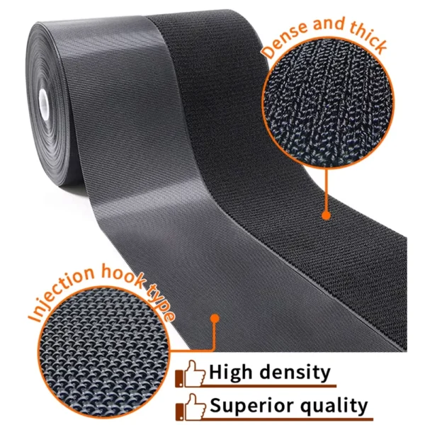 Custom Size Factory Price Hook Loop Strap Fastener Velcro Tape Heat Resistant Sticky Sew on Hook and Loop Tape