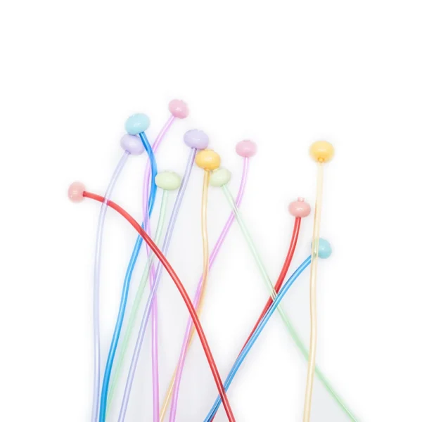 12pcs 120cm Different Size Multi Color Plastic  Afghan Tunisian Crochet Hook Set for Knitting Sweater